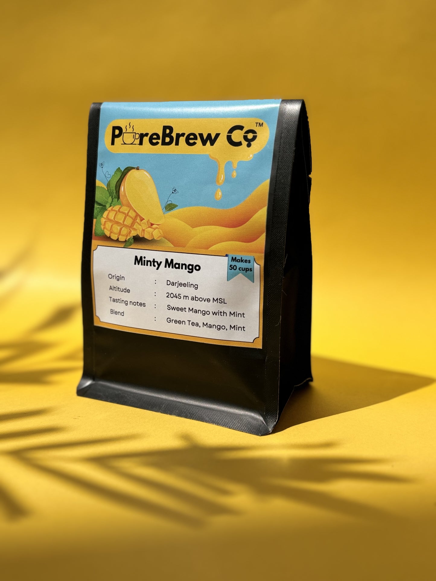 Minty Mango Iced Tea