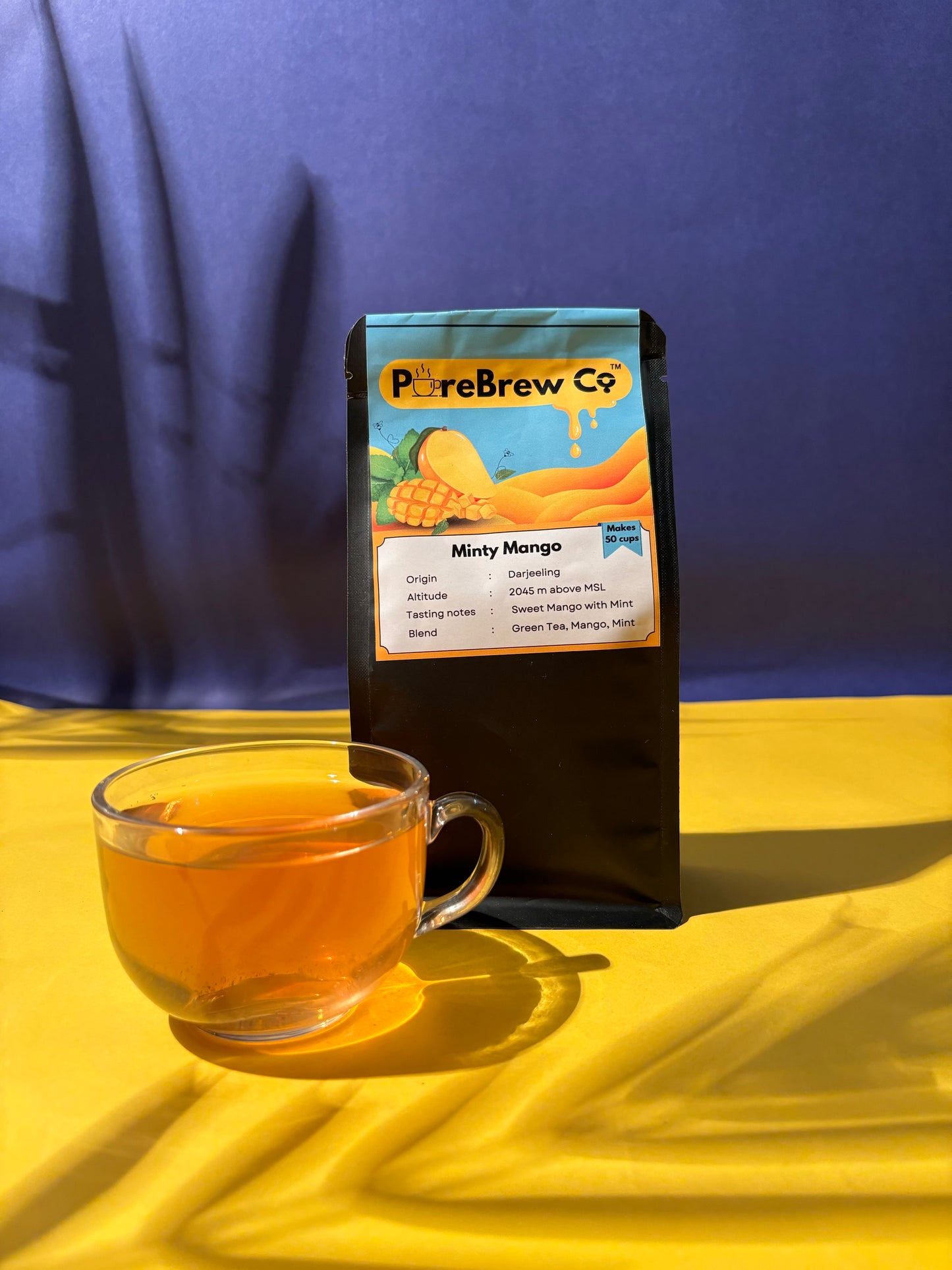 Minty Mango Iced Tea