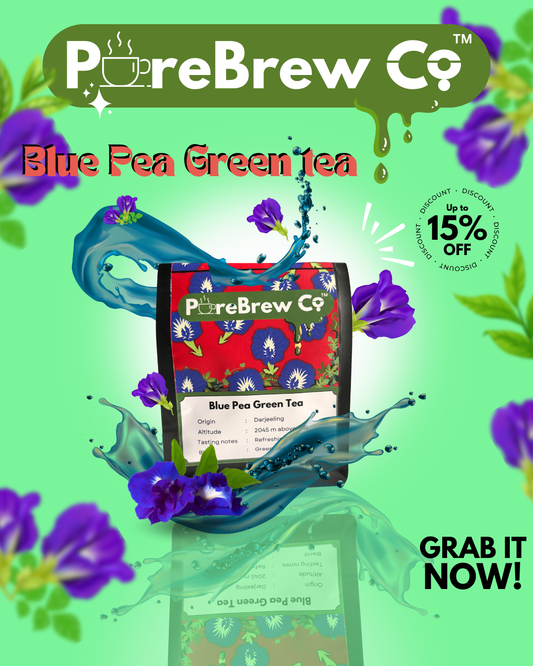 Green Tea - Blue Pea
