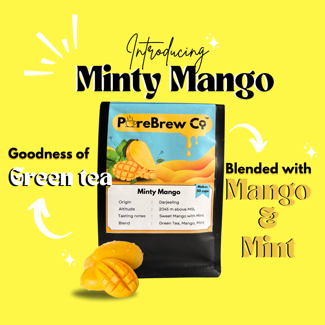 Minty Mango Iced Tea