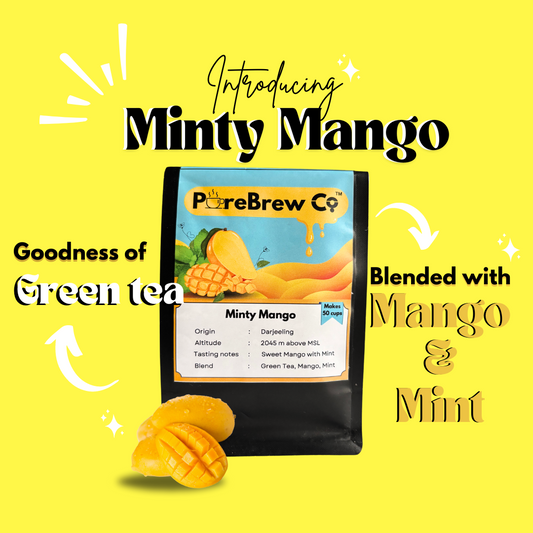 Minty Mango Iced Tea