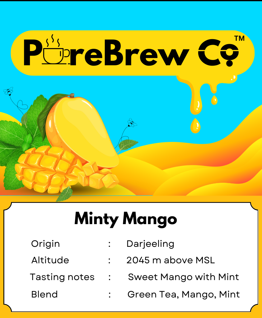 Minty Mango Iced Tea